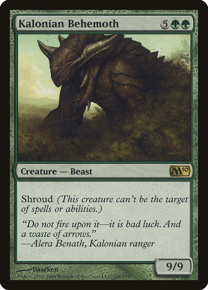 Kalonian Behemoth [Magic 2010] | L.A. Mood Comics and Games