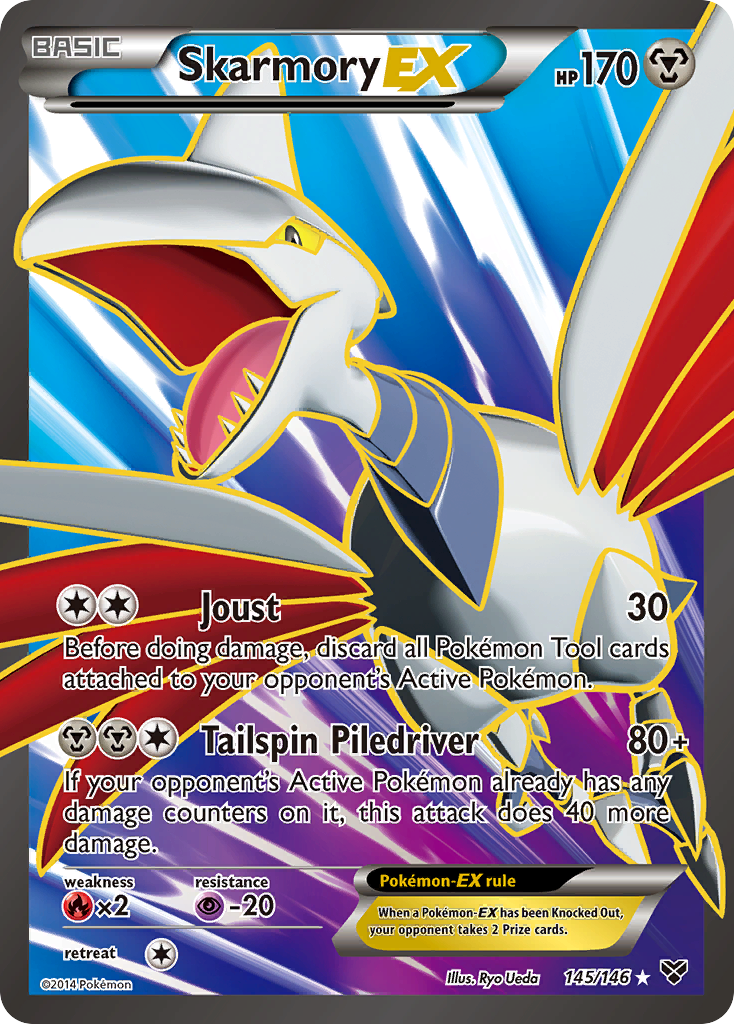 Skarmory EX (145/146) [XY: Base Set] | L.A. Mood Comics and Games
