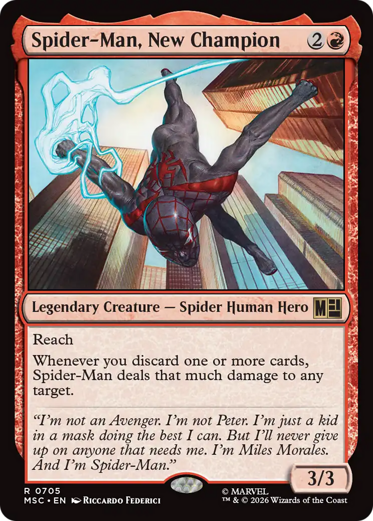 Spider-Man, New Champion [Marvel Super Heroes Commander] | L.A. Mood Comics and Games