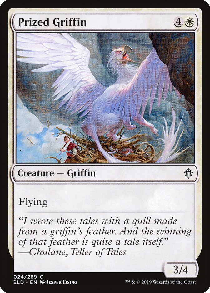 Prized Griffin [Throne of Eldraine] | L.A. Mood Comics and Games