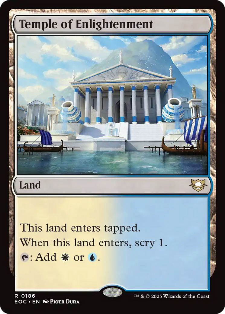 Temple of Enlightenment [Edge of Eternities Commander] | L.A. Mood Comics and Games
