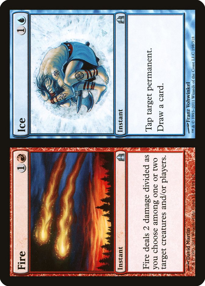 Fire // Ice [Commander 2011] | L.A. Mood Comics and Games