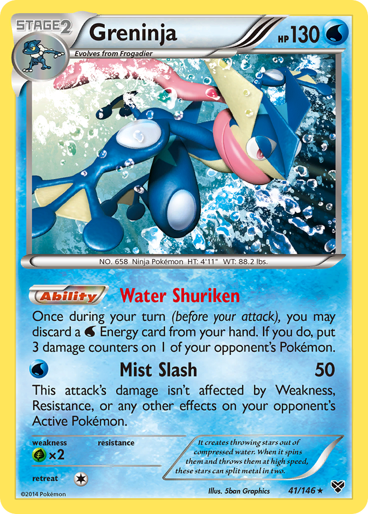 Greninja (41/146) [XY: Base Set] | L.A. Mood Comics and Games