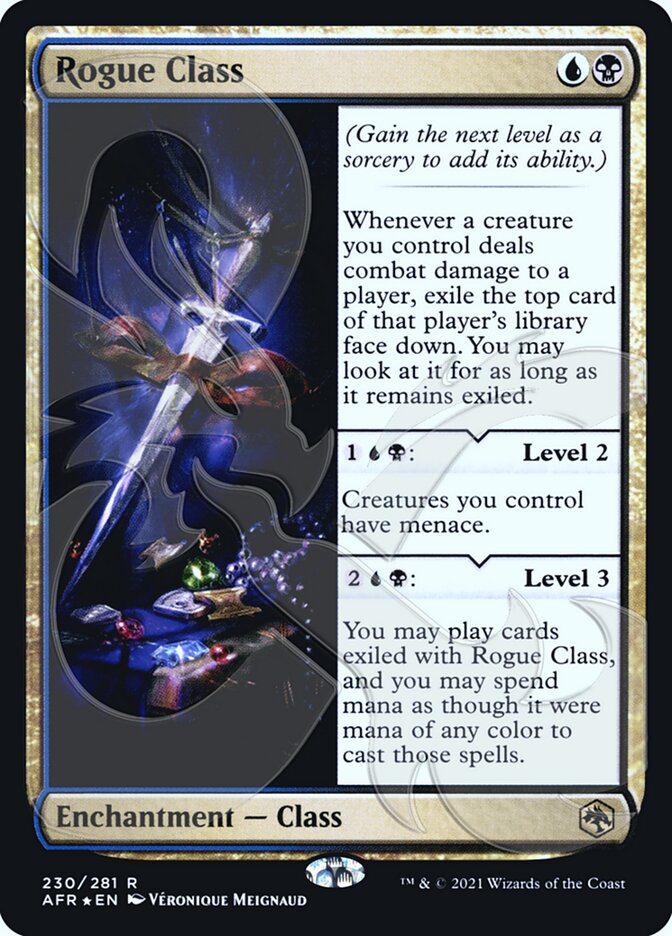 Rogue Class (Ampersand Promo) [Dungeons & Dragons: Adventures in the Forgotten Realms Promos] | L.A. Mood Comics and Games