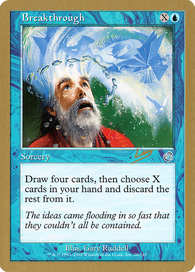 Breakthrough (Raphael Levy) [World Championship Decks 2002] | L.A. Mood Comics and Games