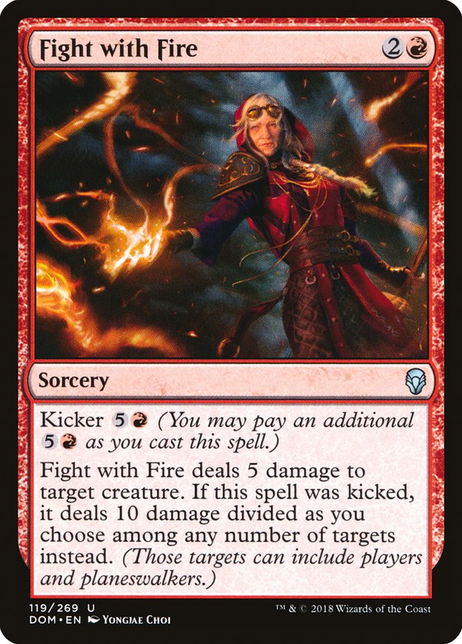 Fight with Fire [Dominaria] | L.A. Mood Comics and Games