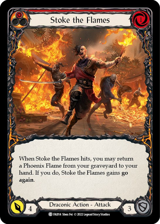 Stoke the Flames [FAI014] (Uprising Fai Blitz Deck) | L.A. Mood Comics and Games