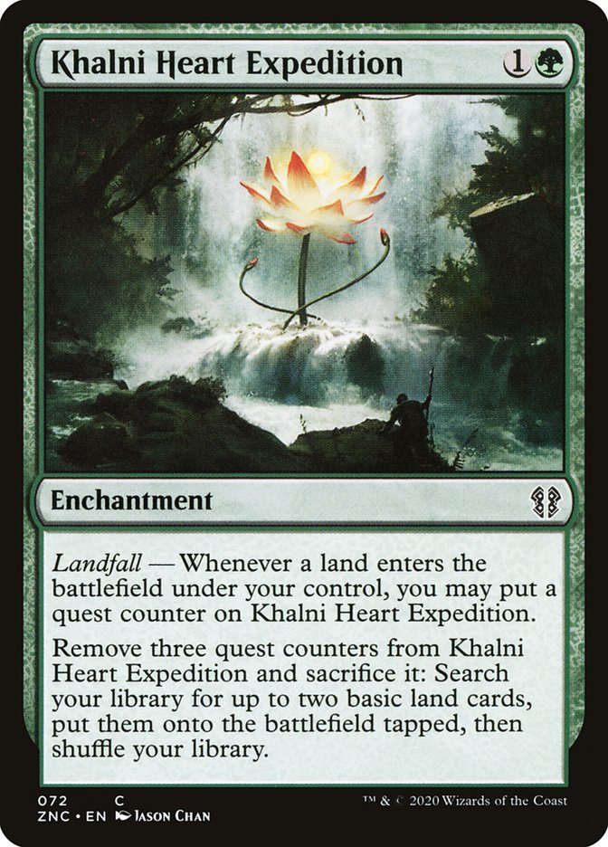 Khalni Heart Expedition [Zendikar Rising Commander] | L.A. Mood Comics and Games