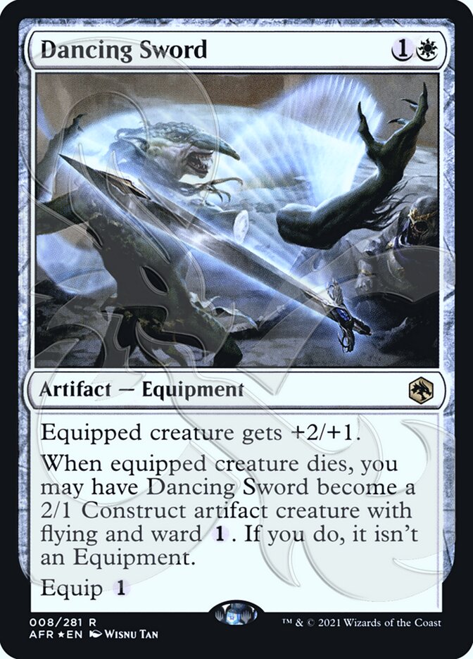 Dancing Sword (Ampersand Promo) [Dungeons & Dragons: Adventures in the Forgotten Realms Promos] | L.A. Mood Comics and Games