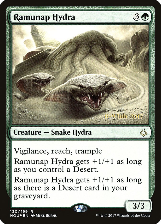 Ramunap Hydra [Hour of Devastation Prerelease Promos] | L.A. Mood Comics and Games