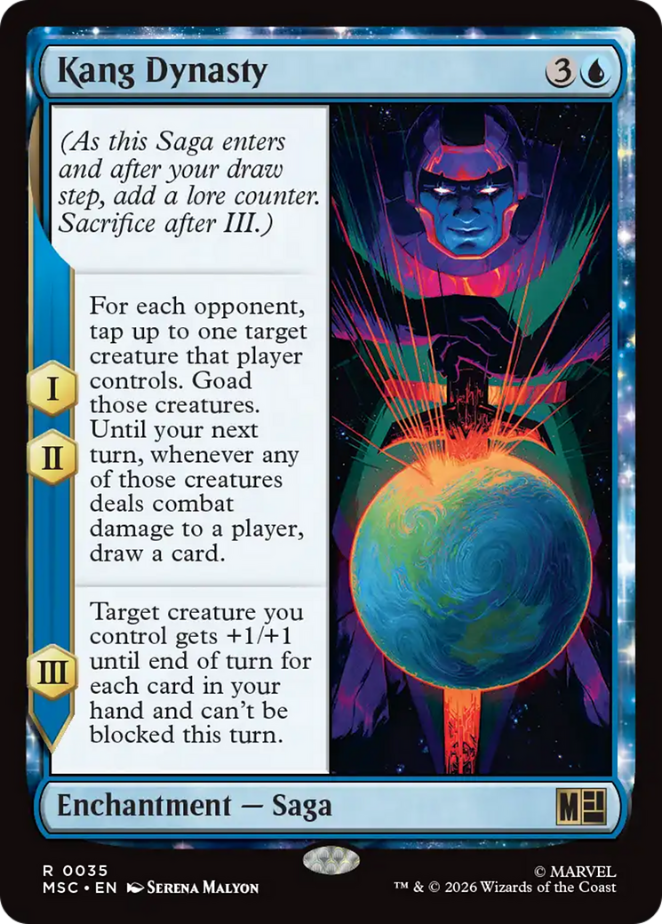 Kang Dynasty (Surge Foil) [Marvel Super Heroes Commander] | L.A. Mood Comics and Games