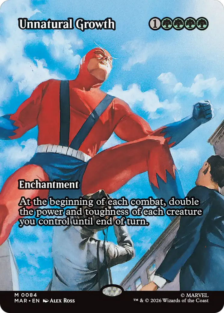 Unnatural Growth (Borderless) [Marvel Universe: Eternal-Legal] | L.A. Mood Comics and Games