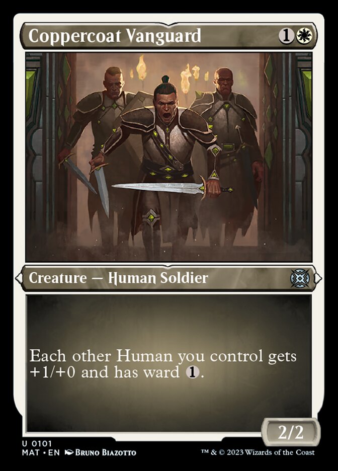 Coppercoat Vanguard (Foil Etched) [March of the Machine: The Aftermath] | L.A. Mood Comics and Games