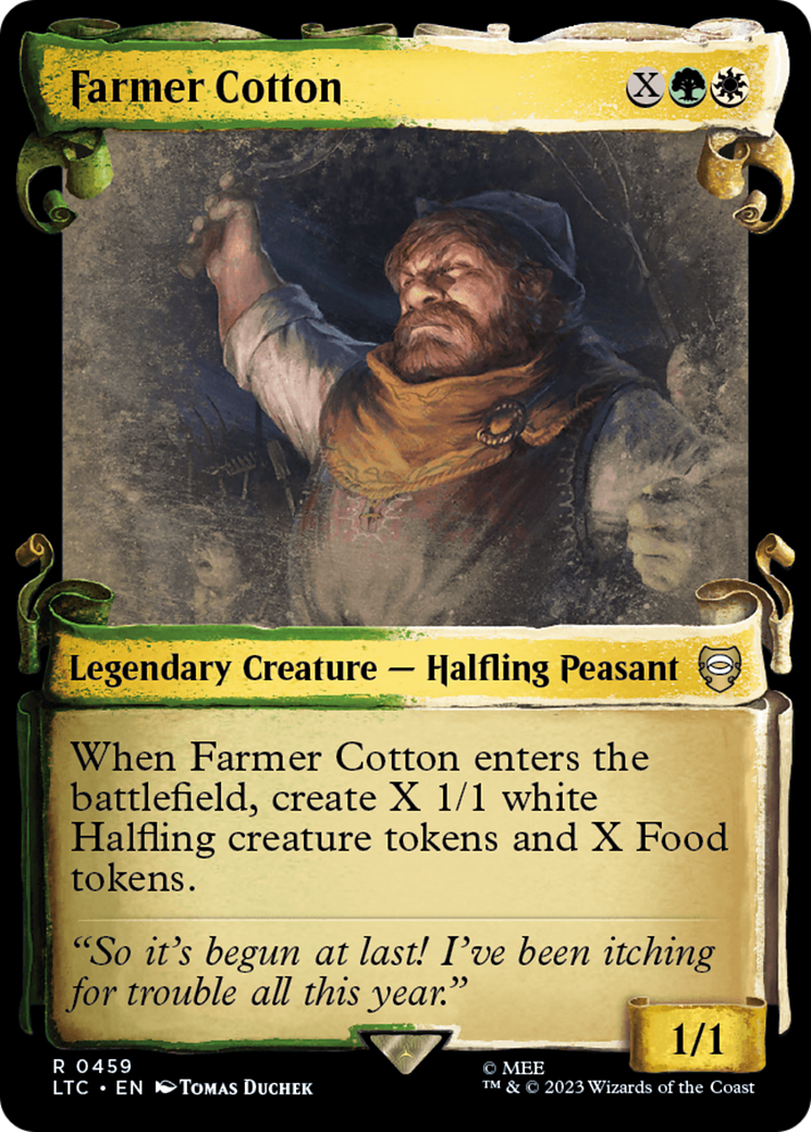 Farmer Cotton [The Lord of the Rings: Tales of Middle-Earth Commander Showcase Scrolls] | L.A. Mood Comics and Games