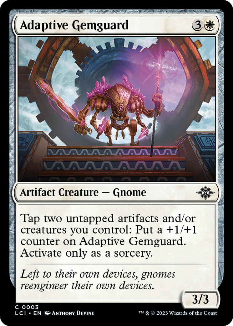 Adaptive Gemguard [The Lost Caverns of Ixalan] | L.A. Mood Comics and Games
