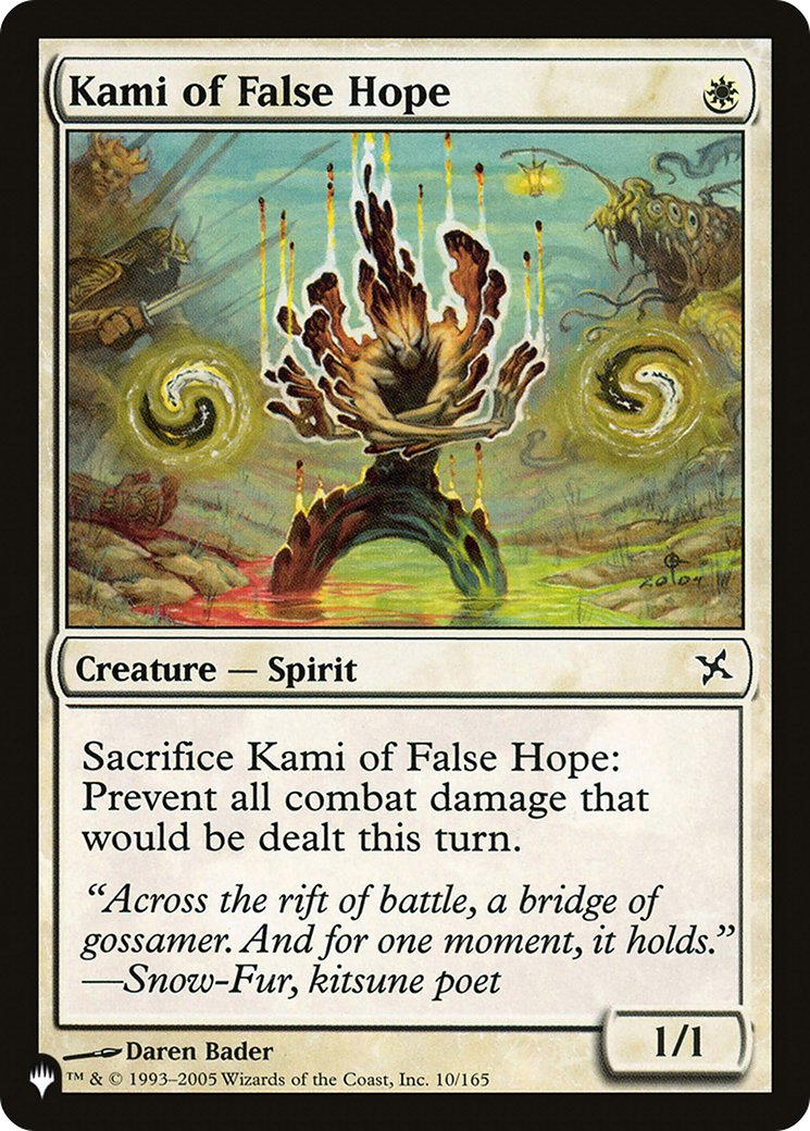 Kami of False Hope [The List] | L.A. Mood Comics and Games