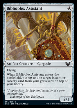 Biblioplex Assistant [Strixhaven: School of Mages] | L.A. Mood Comics and Games