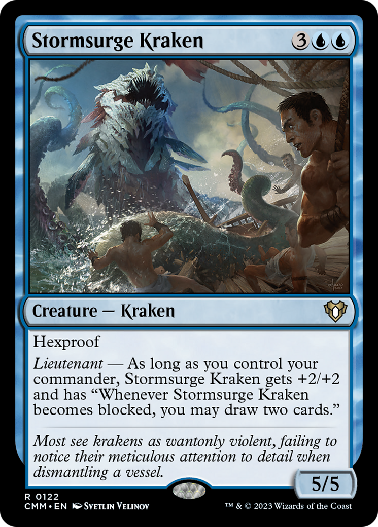 Stormsurge Kraken [Commander Masters] | L.A. Mood Comics and Games