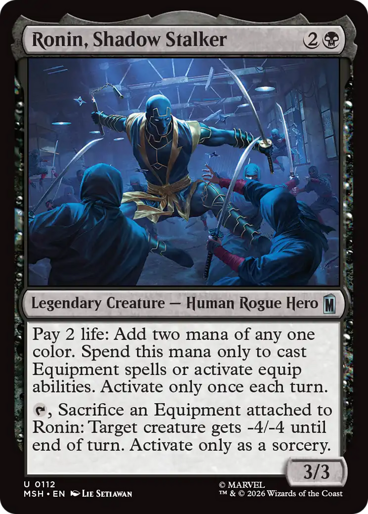 Ronin, Shadow Stalker [Marvel Super Heroes] | L.A. Mood Comics and Games