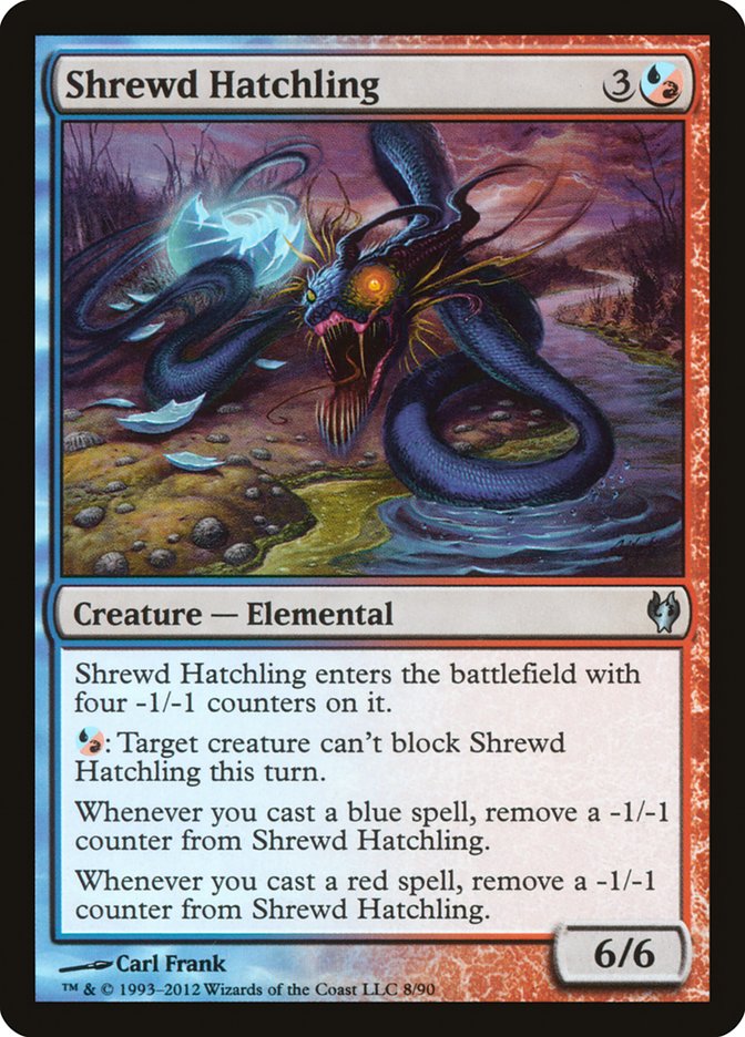 Shrewd Hatchling [Duel Decks: Izzet vs. Golgari] | L.A. Mood Comics and Games