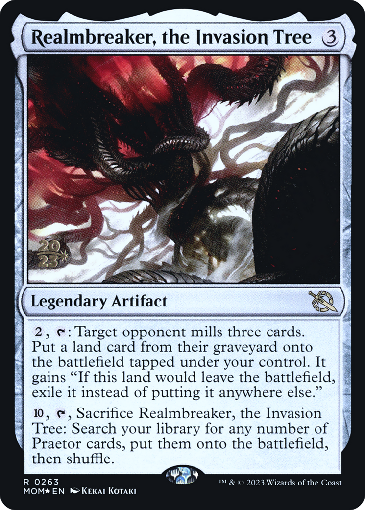 Realmbreaker, the Invasion Tree [March of the Machine Prerelease Promos] | L.A. Mood Comics and Games
