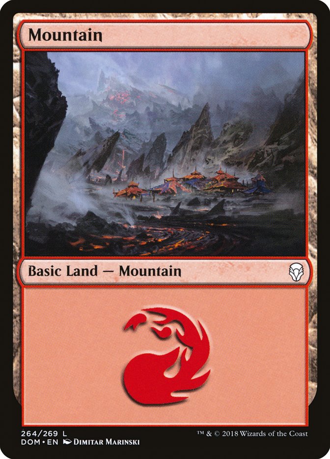 Mountain (264) [Dominaria] | L.A. Mood Comics and Games