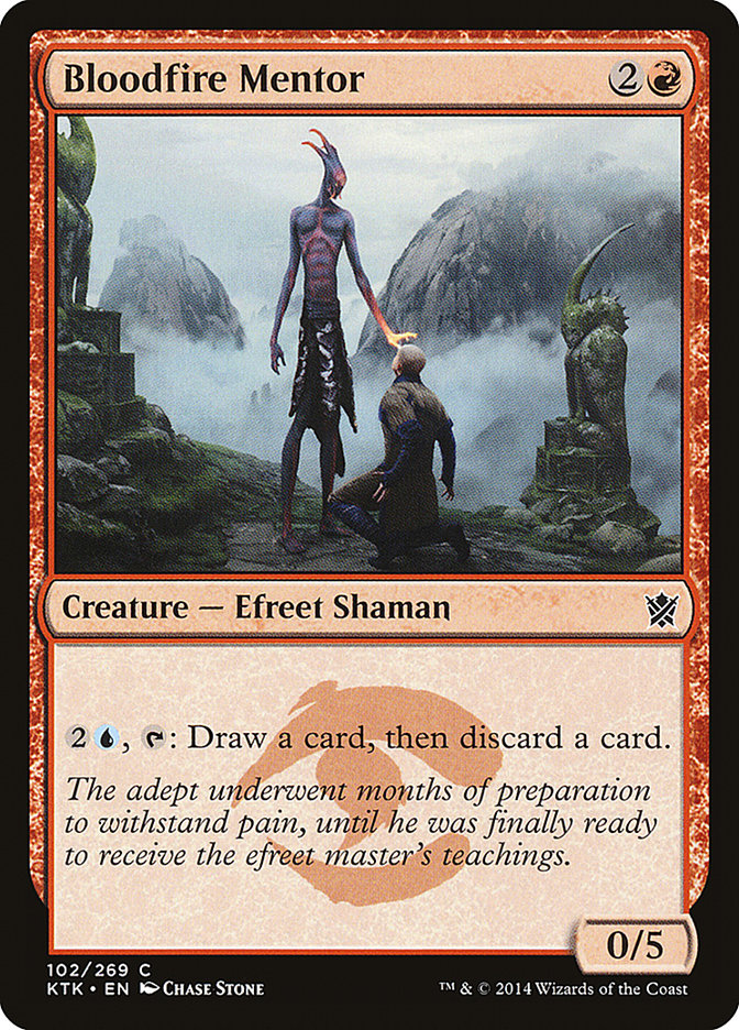 Bloodfire Mentor [Khans of Tarkir] | L.A. Mood Comics and Games