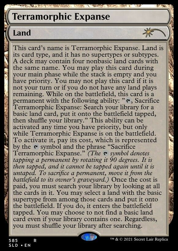 Terramorphic Expanse (Full Text) [Secret Lair Drop Promos] | L.A. Mood Comics and Games