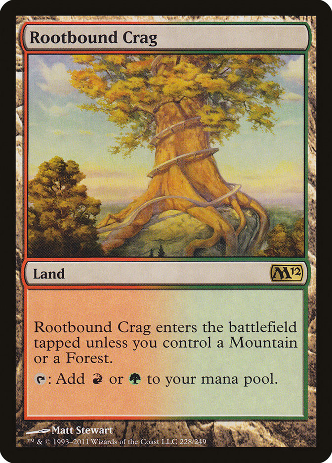 Rootbound Crag [Magic 2012] | L.A. Mood Comics and Games