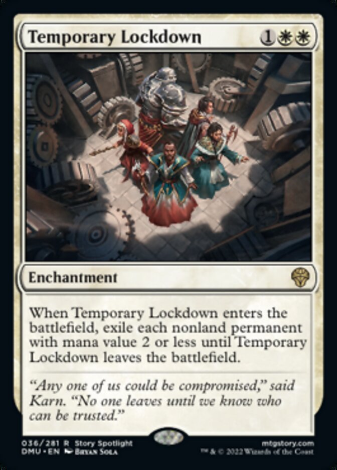 Temporary Lockdown [Dominaria United] | L.A. Mood Comics and Games