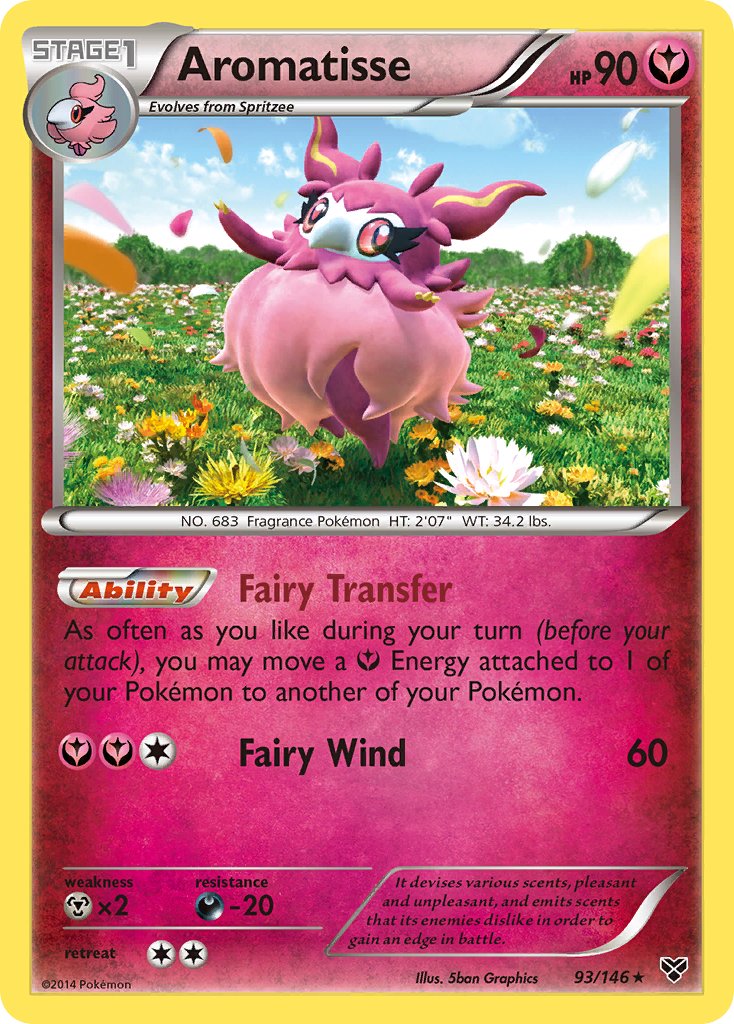 Aromatisse (93/146) (Theme Deck Exclusive) [XY: Base Set] | L.A. Mood Comics and Games