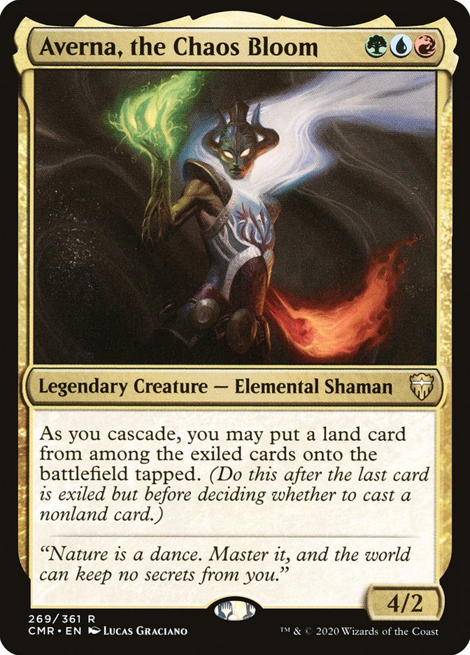 Averna, the Chaos Bloom [Commander Legends] | L.A. Mood Comics and Games