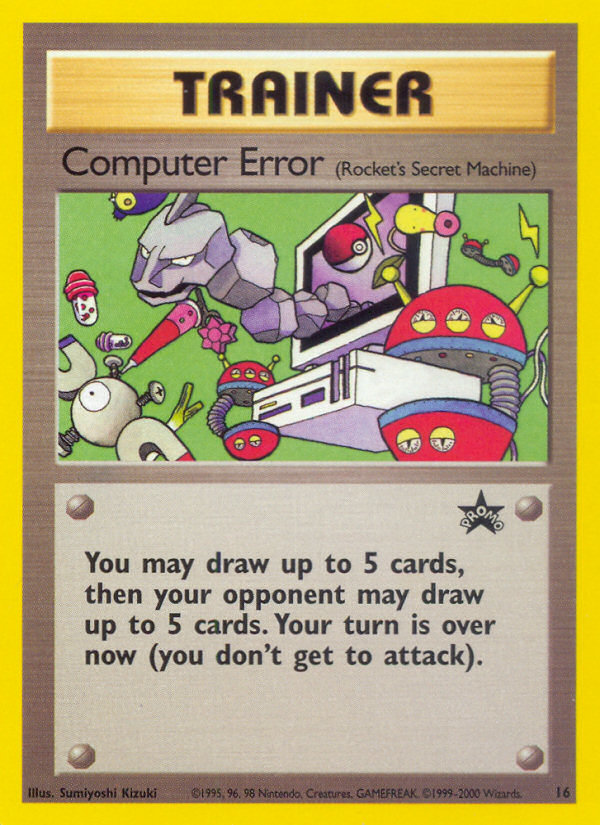 Computer Error (16) [Wizards of the Coast: Black Star Promos] | L.A. Mood Comics and Games