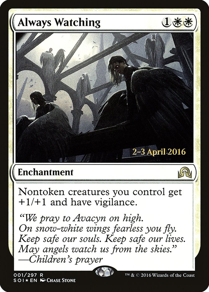 Always Watching [Shadows over Innistrad Prerelease Promos] | L.A. Mood Comics and Games