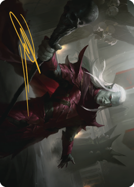Baeloth Barrityl, Entertainer Art Card (Gold-Stamped Signature) [Commander Legends: Battle for Baldur's Gate Art Series] | L.A. Mood Comics and Games