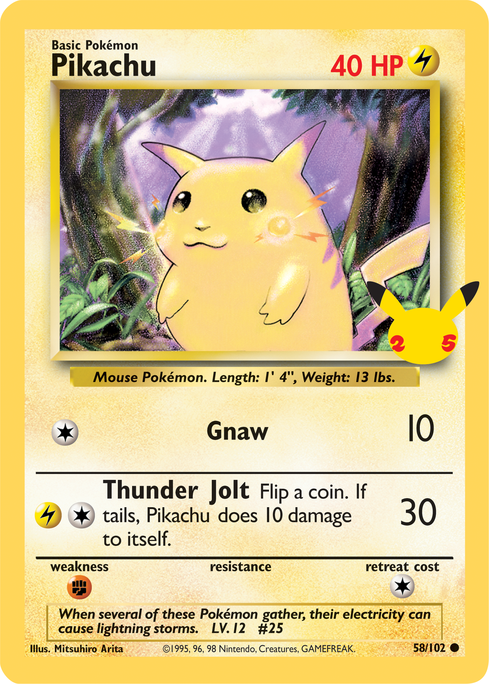 Pikachu (58/102) (Jumbo Card) [First Partner Pack] | L.A. Mood Comics and Games