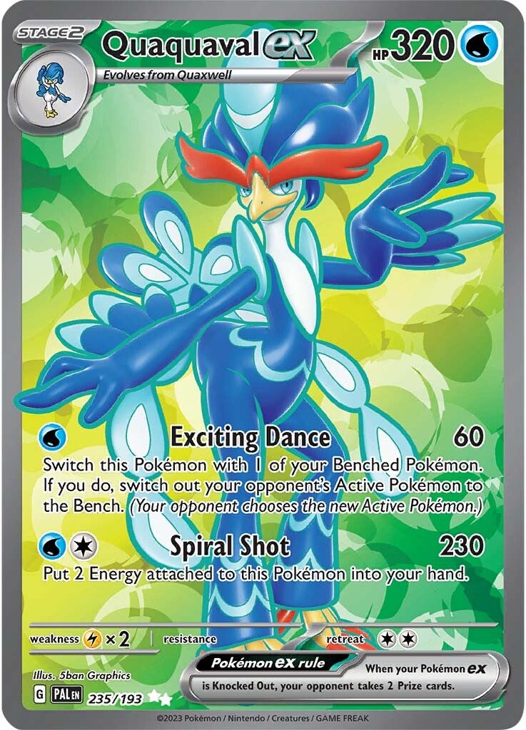 Quaquaval ex (235/193) [Scarlet & Violet: Paldea Evolved] | L.A. Mood Comics and Games