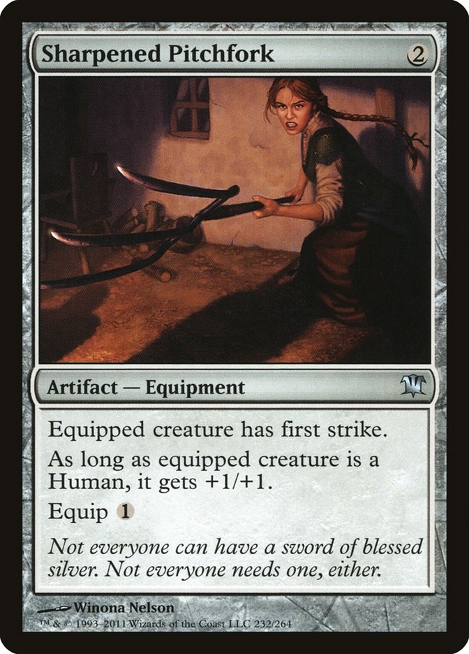 Sharpened Pitchfork [Innistrad] | L.A. Mood Comics and Games