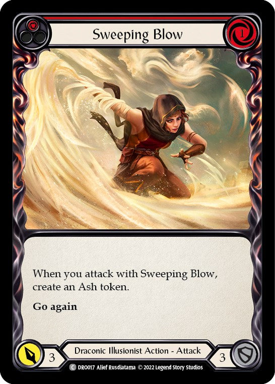 Sweeping Blow (Red) [DRO017] (Uprising Dromai Blitz Deck) | L.A. Mood Comics and Games