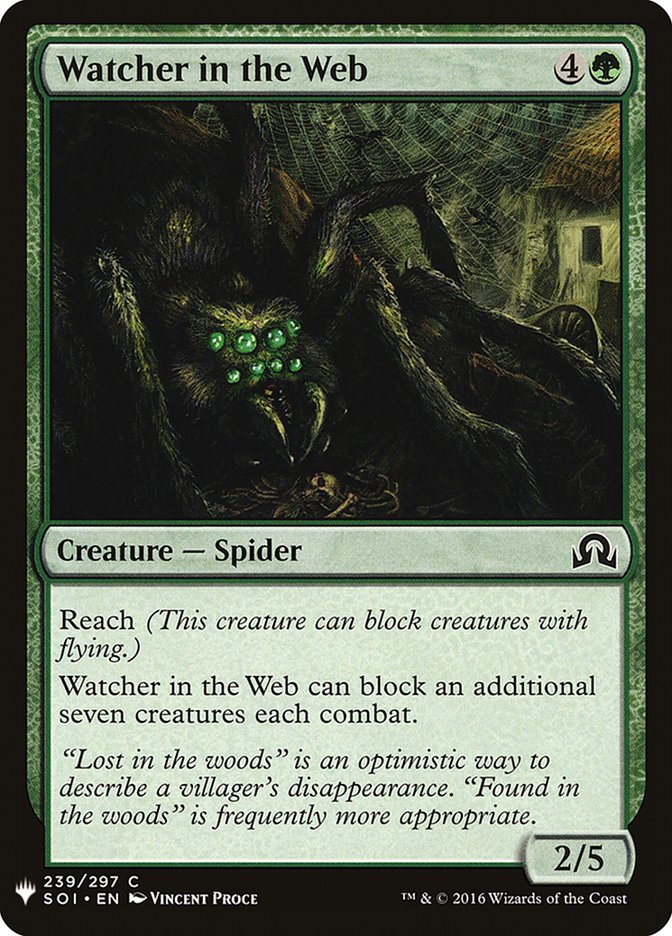 Watcher in the Web [Mystery Booster] | L.A. Mood Comics and Games