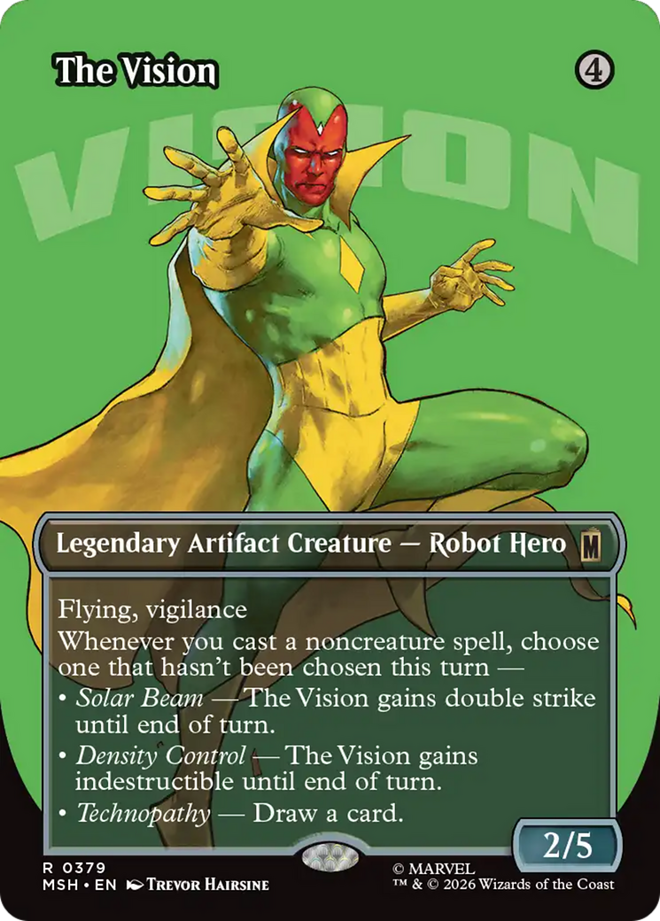 The Vision (Borderless) [Marvel Super Heroes] | L.A. Mood Comics and Games