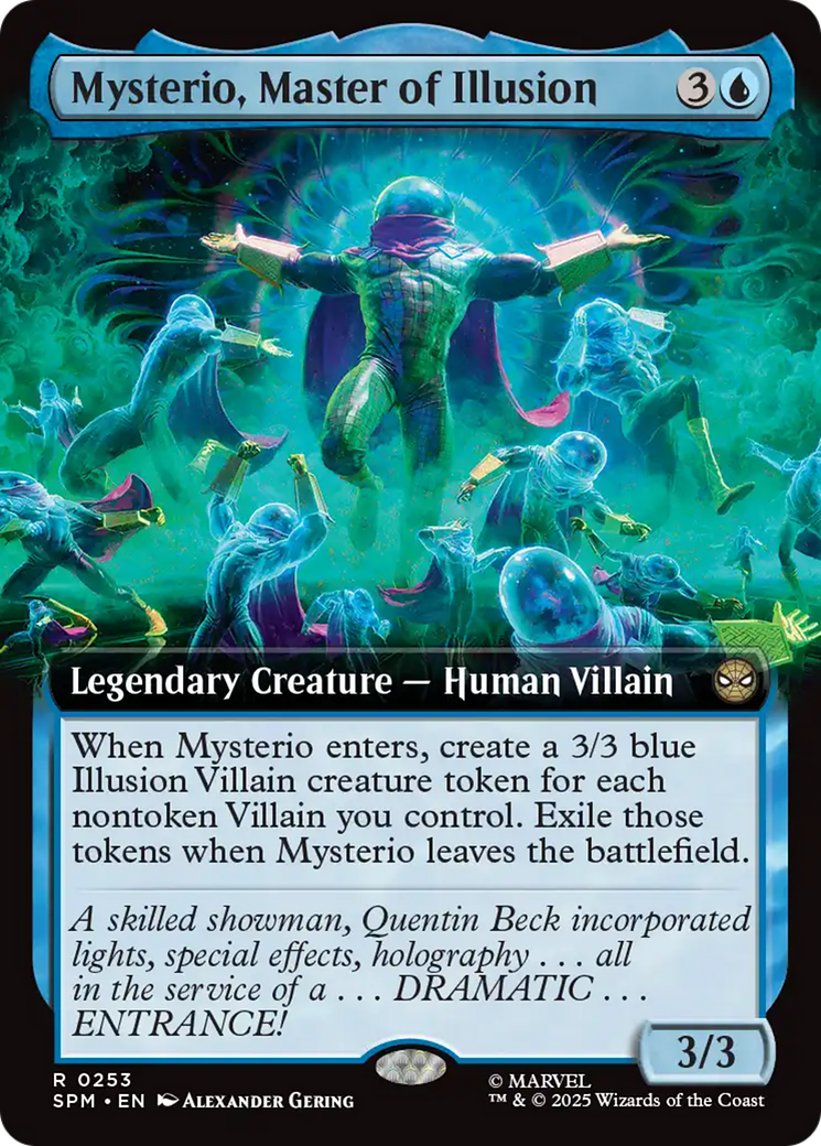 Mysterio, Master of Illusion (Extended Card) [Marvel's Spider-Man] | L.A. Mood Comics and Games