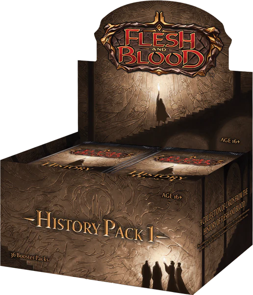 Flesh and Blood: History Pack 1 Booster Pack | L.A. Mood Comics and Games