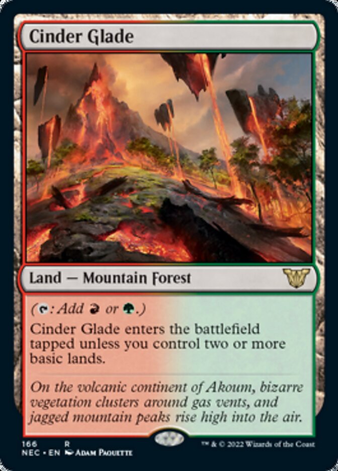 Cinder Glade [Kamigawa: Neon Dynasty Commander] | L.A. Mood Comics and Games