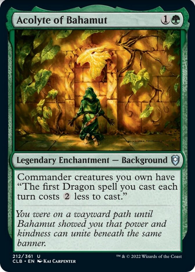 Acolyte of Bahamut [Commander Legends: Battle for Baldur's Gate] | L.A. Mood Comics and Games