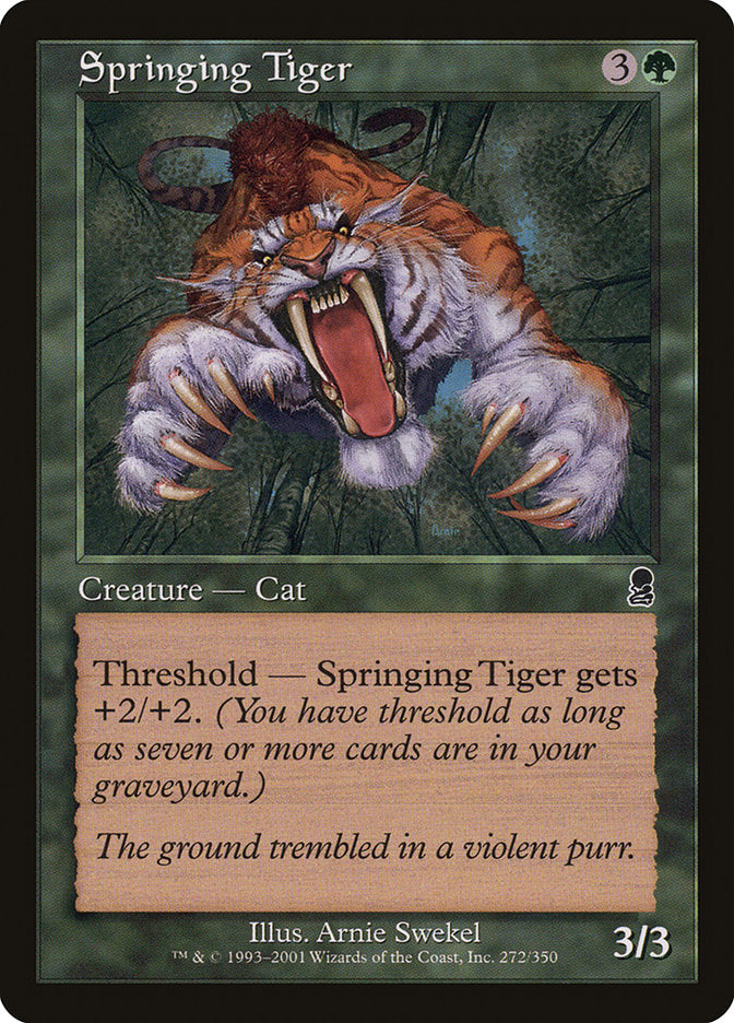 Springing Tiger [Odyssey] | L.A. Mood Comics and Games