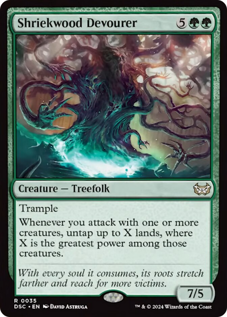 Shriekwood Devourer [Duskmourn: House of Horror Commander] | L.A. Mood Comics and Games