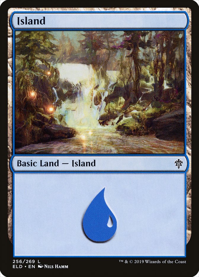Island (256) [Throne of Eldraine] | L.A. Mood Comics and Games