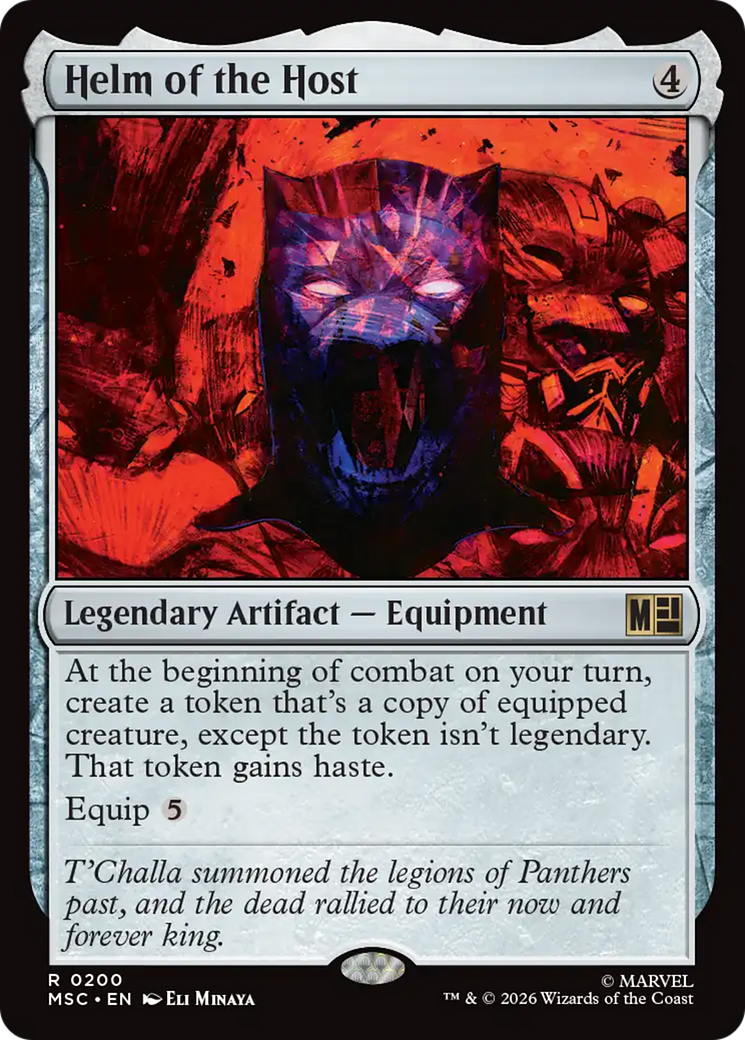 Helm of the Host (Surge Foil) [Marvel Super Heroes Commander] | L.A. Mood Comics and Games