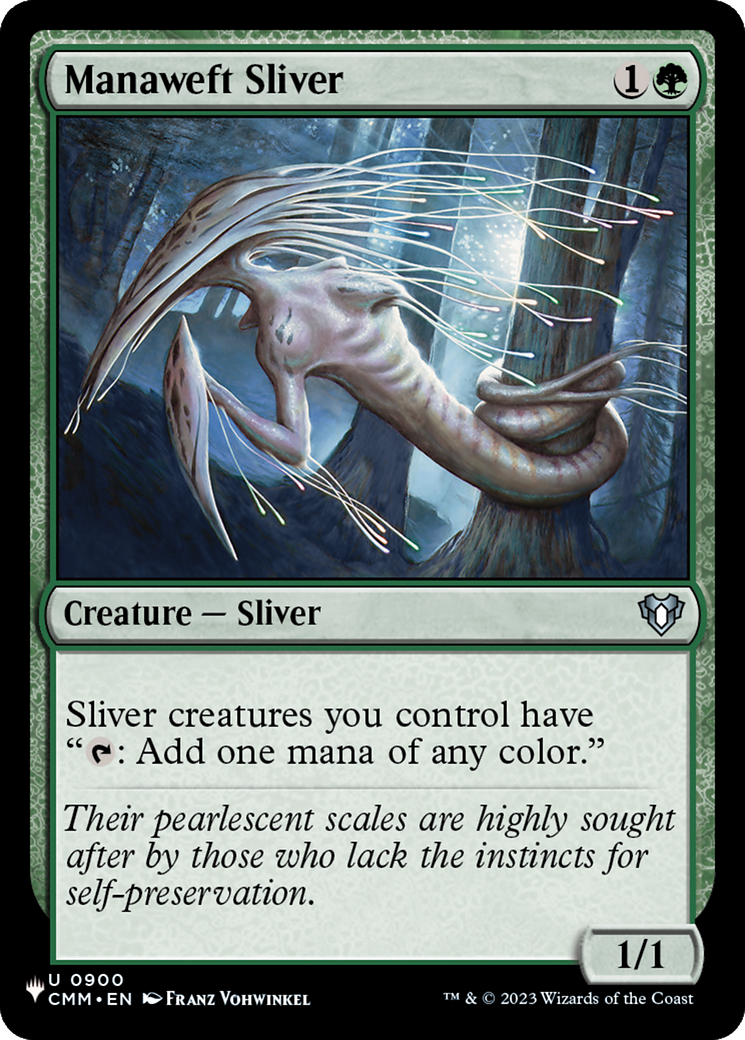 Manaweft Sliver (CMM) [The List] | L.A. Mood Comics and Games